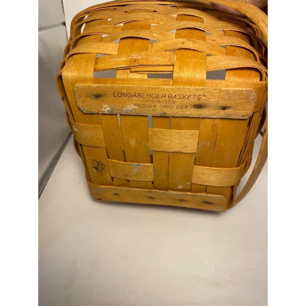 Longaberger Woven‎ Traditions Market Basket 9x9x5  Rectangular